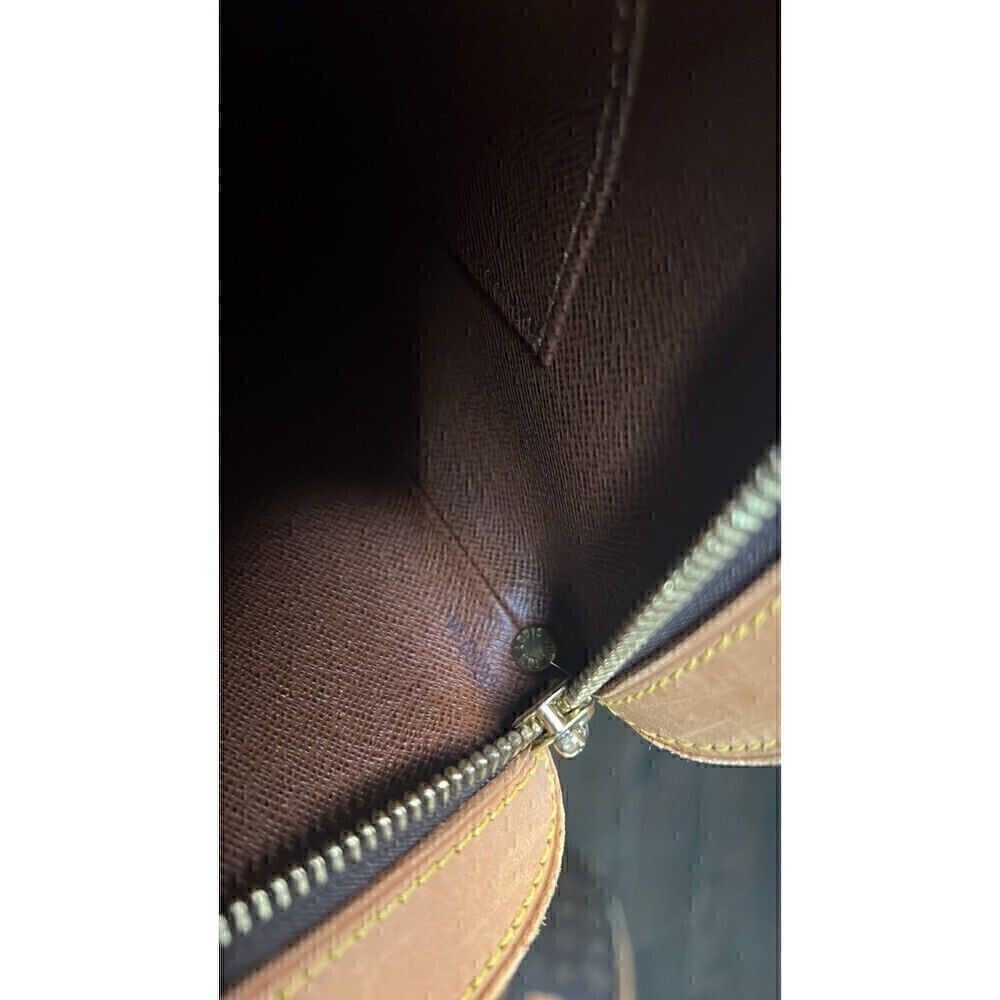 Louis Vuitton Brown Drouot Monogram Canvas Crossbody Bag - Picture 7 of 12